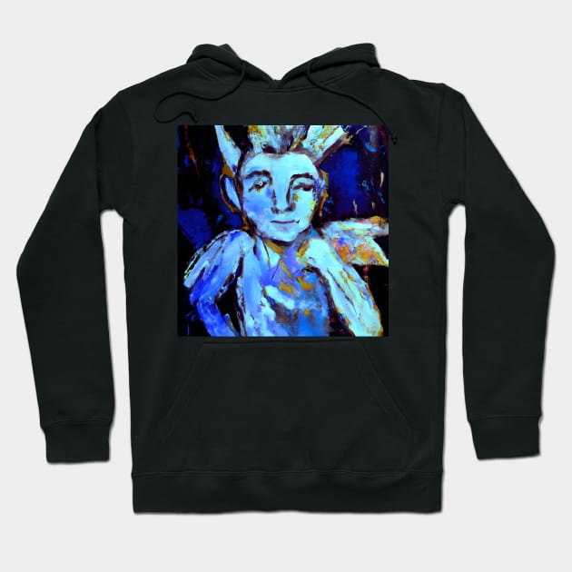 Blue Elf King Hoodie by Ravenglow